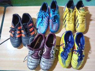 Botas de fútbol Adidas y Nike Talla 35