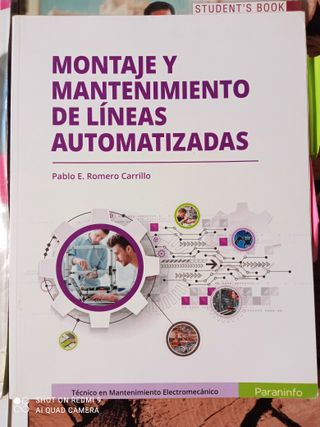 Montaje y mantenimiento de líneas automatizadas