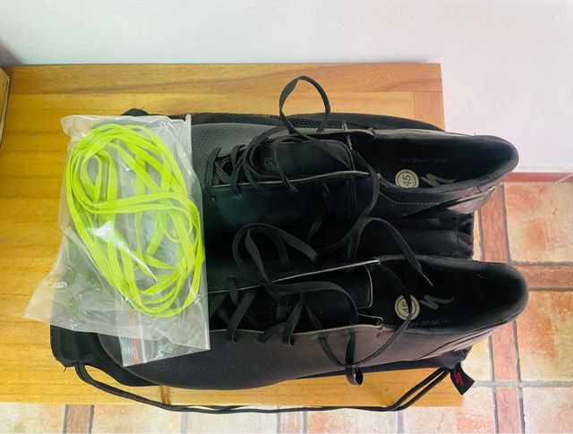 Zapatillas Ciclismo S-Works Negras Talla 45