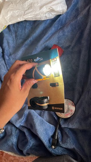 Linterna bici/patinete Decathlon nueva