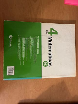 Matemáticas 4 B ESO (ESO 2007) (Spanish Edition)