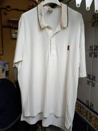 Polo Nike Court Vintage Blanco