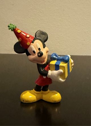 Figura Mickey Mousse Cumpleaños Disney
