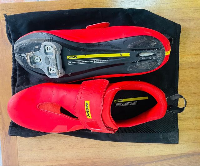Zapatillas Mavic Cosmic Elite Tri Rojas Talla 45,5