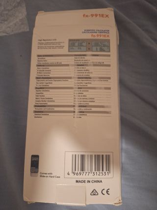 Calculadora Científica FX-991EX 