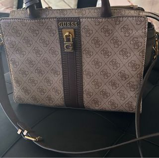 Bolso Guess Beige y Marrón