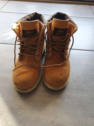 Scarponcini Timberland marroni n 31.