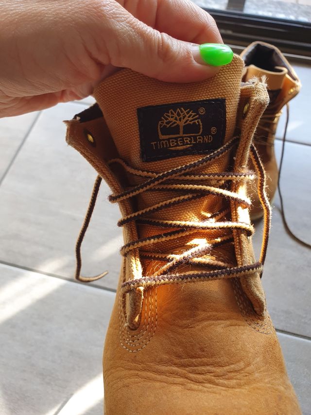 Scarponcini Timberland marroni n 31.