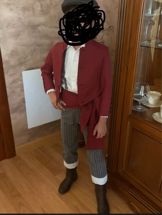 Traje campero niño y botas