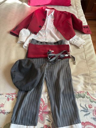 Traje campero niño y botas
