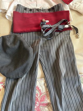 Traje campero niño y botas