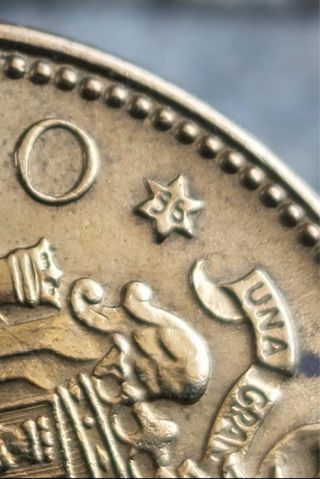 Moneda Franco 2’50 pts SC,numismatica,Real,Colecci