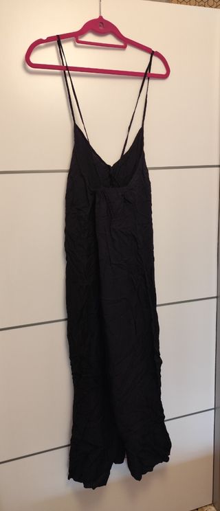 Mono negro tirantes cruzados Lefties