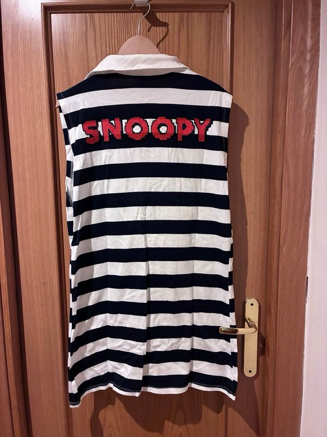 Polo Zara Snoopy Talla M