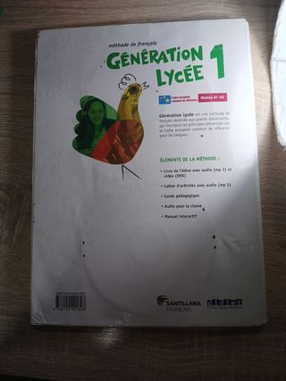 GENERATION LYCEE A1/A2 ELEVE+CD+DVD
