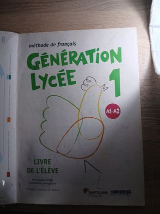GENERATION LYCEE A1/A2 ELEVE+CD+DVD