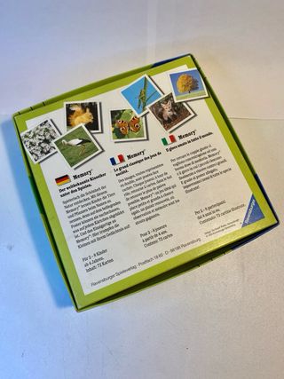 Memory Ecologico Natura Ravensburger Italiano