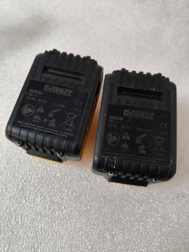 Baterías DeWalt 18V 5Ah Li-Ion