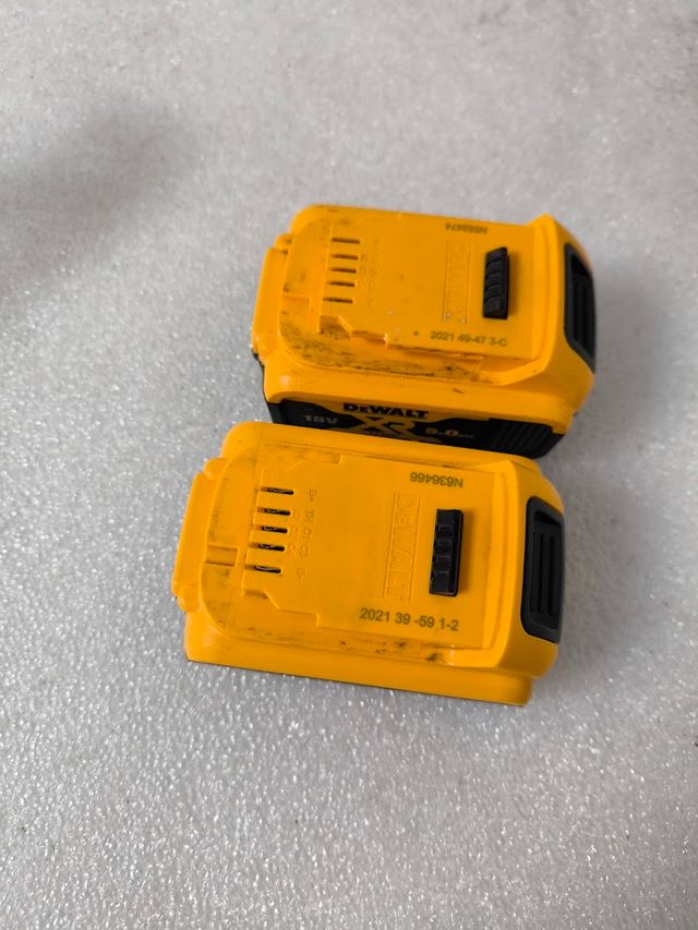 Baterías DeWalt 18V 5Ah Li-Ion