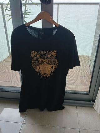 Camiseta Kenzo Negra Talla XL