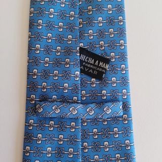 Corbata Maurice Lacroix Seda Vintage Años 80