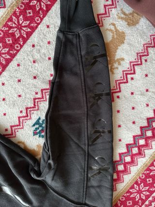 Felpa Calvin Klein nera taglia XS