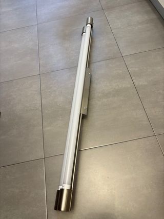 Lámpara de techo moderna plateada