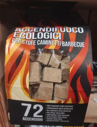 Accendifuoco Ecologici 72 Accensioni