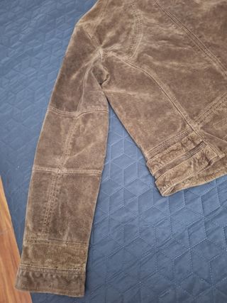 Chaqueta de serraje