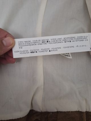 Chaqueta de serraje