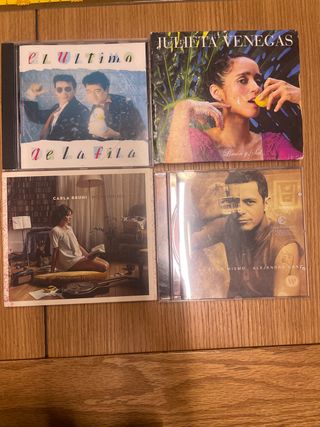 Lote 4 CDs Pop Internacional y Latino