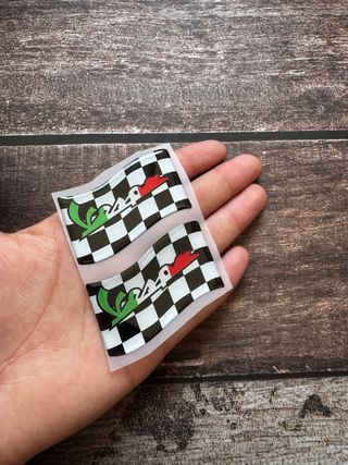 EMBLEMAS PIAGGIO VESPA CARENADO DEPOSITO MOTO
