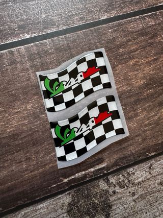 EMBLEMAS PIAGGIO VESPA CARENADO DEPOSITO MOTO