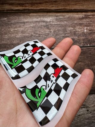 EMBLEMAS PIAGGIO VESPA CARENADO DEPOSITO MOTO
