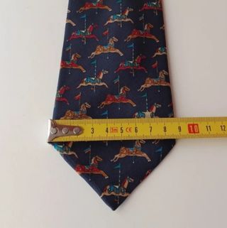 Corbata Celine Seda Vintage Años 80