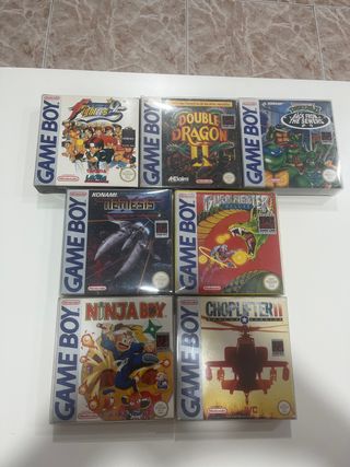 Lote 6 Juegos Game Boy Clásica