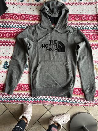 Felpa The North Face ragazza XS grigia