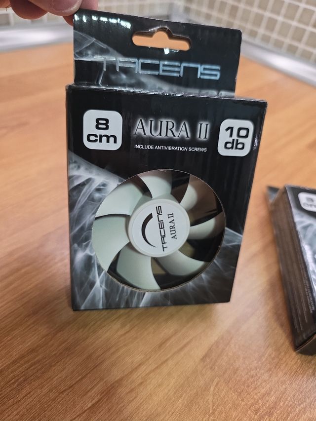 2 ventiladores Tacens Aura II de 8cm