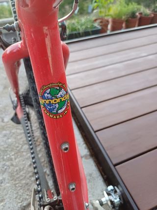 Bicicleta de Montaña Cannondale Roja