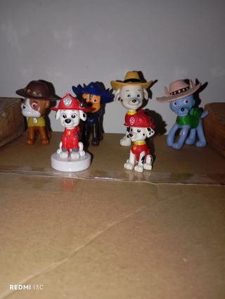 Lote Muñecos Patrulla Canina, Disney y más