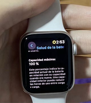 Apple Watch SE Beige + Protector Pantalla 
