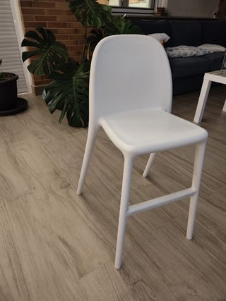 Silla alta Ikea Urban blanca para niños