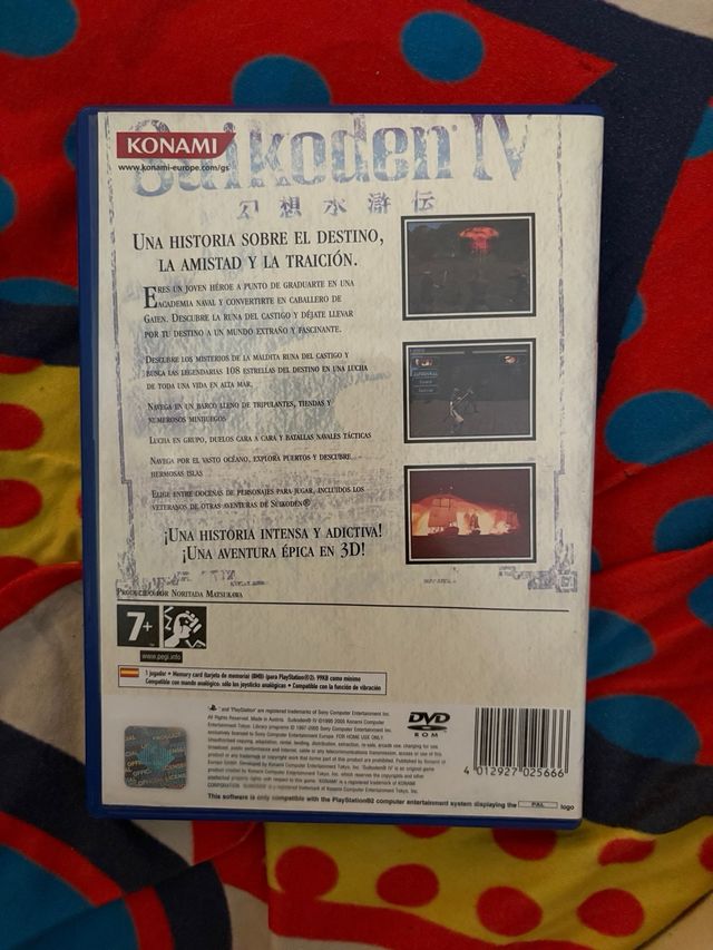 Suikoden IV PS2 PAL Completo