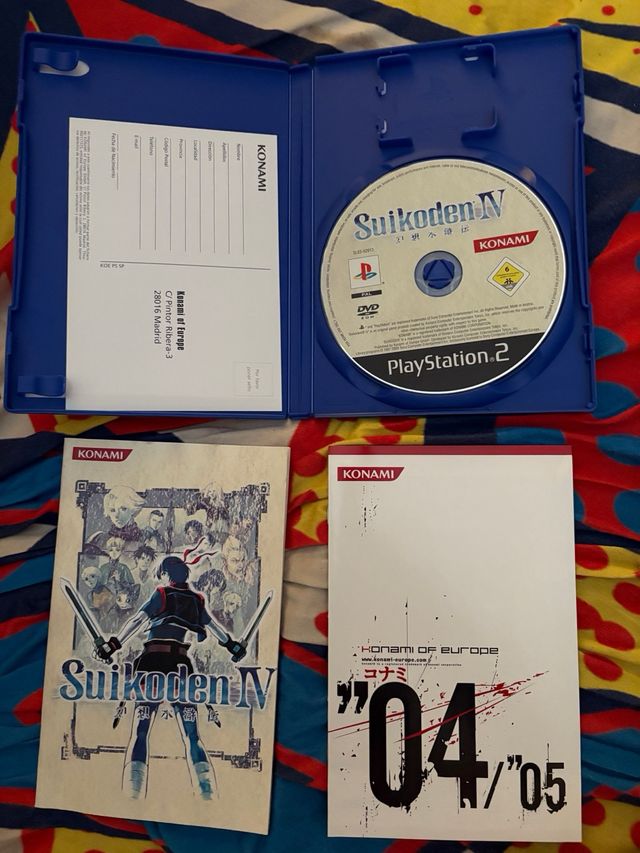 Suikoden IV PS2 PAL Completo
