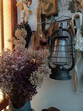 Antigua Linterna Tempestad Alemana