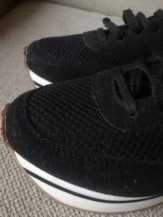 Zapatillas negras plataforma