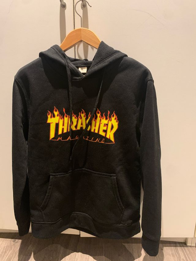 Sudadera Thrasher Negra Talla L