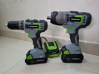 JUEGO DE TALADRO Y PISTOLA DE IMPACTO