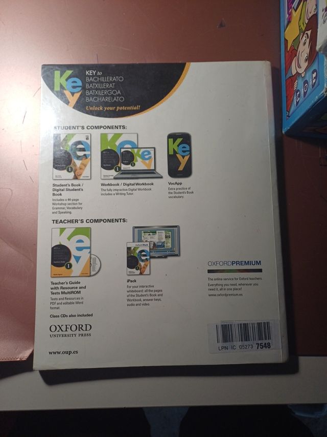 Key to Bachillerato 1. Student's Book