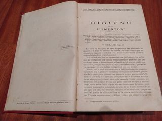 Libro cocina año 1903 "El Cocinero Práctico"